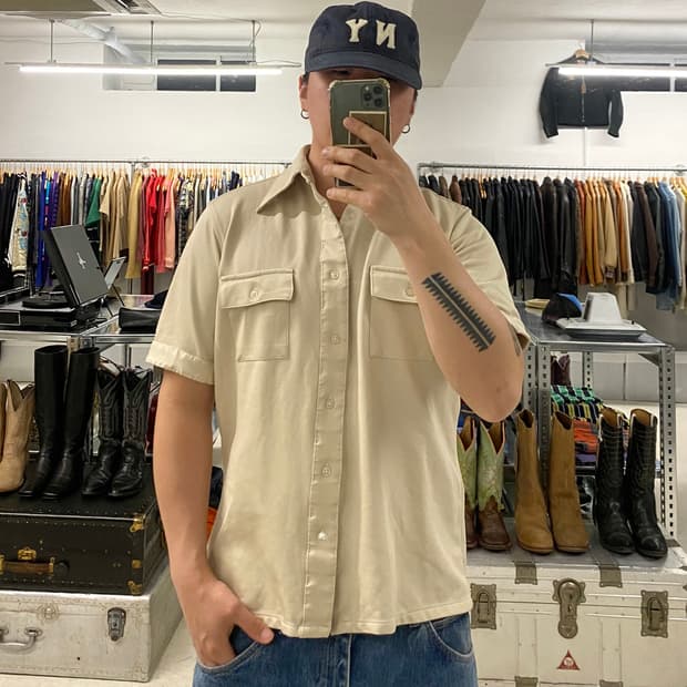 70's JC PENNEY 1/2 shirts 70년대 제이씨 페니 셔츠