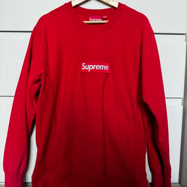 슈프림 박스로고 맨투맨