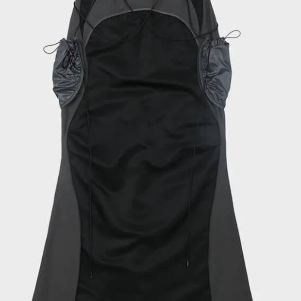 [새상품] 오호스 포켓 롱 스커트