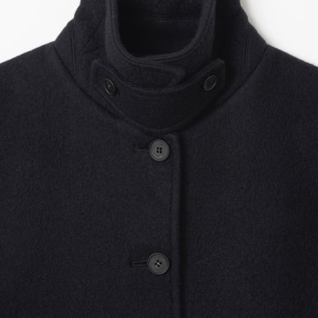 버뮬라 싱글 코트 네이비