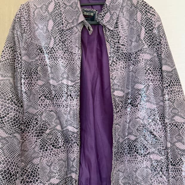 Cimarron 뱀피 자켓 