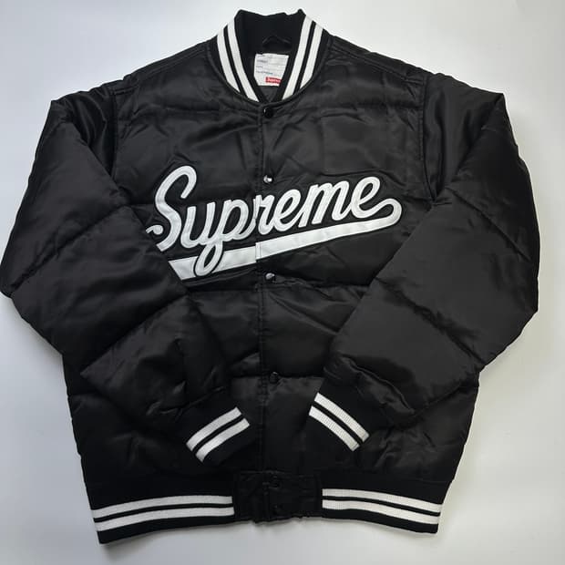 SUPREME Script Varsity 슈프림 바시티 퍼피 자켓