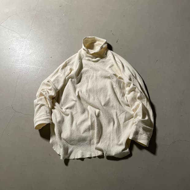 네온싸인 Textured Cotton Knit Top