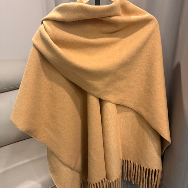 케이프 머플러 여성 숄 겸용 숄형 목도리 프린지 숄목도리 루즈핏