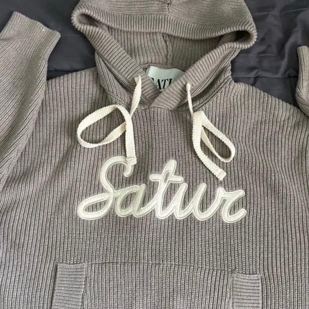 세터 캐시미어 후드티