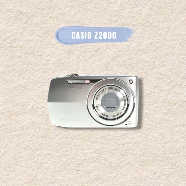 (풀박스 구성!🫧) 카시오 엑슬림 Z2000 디카/디지털카메라