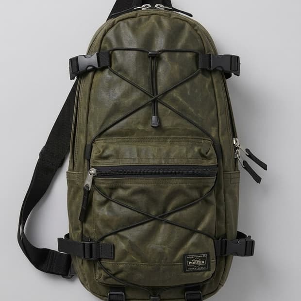 Porter 왁스코튼 자전거백팩 