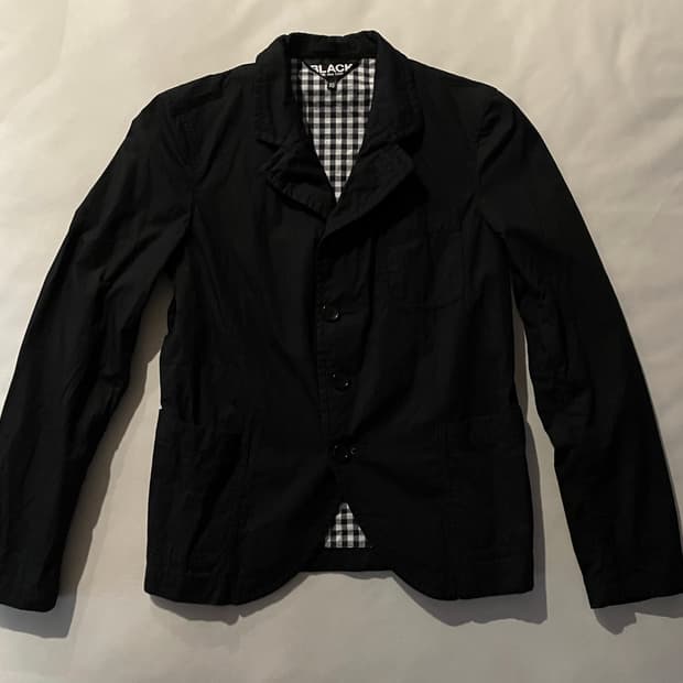 Comme des Garcons Black cotton jacket