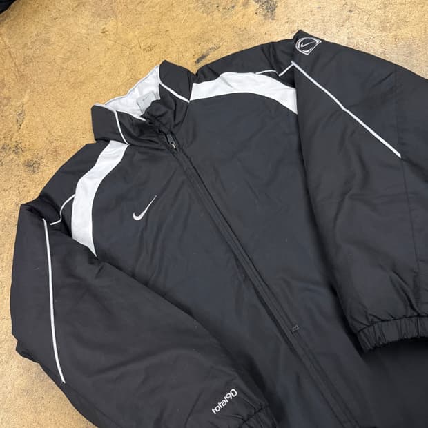 [정품/L] 나이키 토탈90 블랙 바람막이 자켓 b15