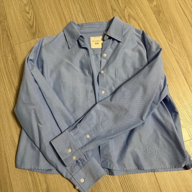 JW Anderson x Uniqlo 블루 셔츠 M
