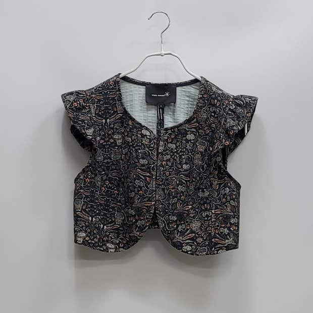 ISABEL MARANT 이자벨마랑 코튼 크롭 블레로 베스트 / 여 00