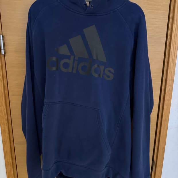 아디다스 남성 네이비 후드티 -(100-105)