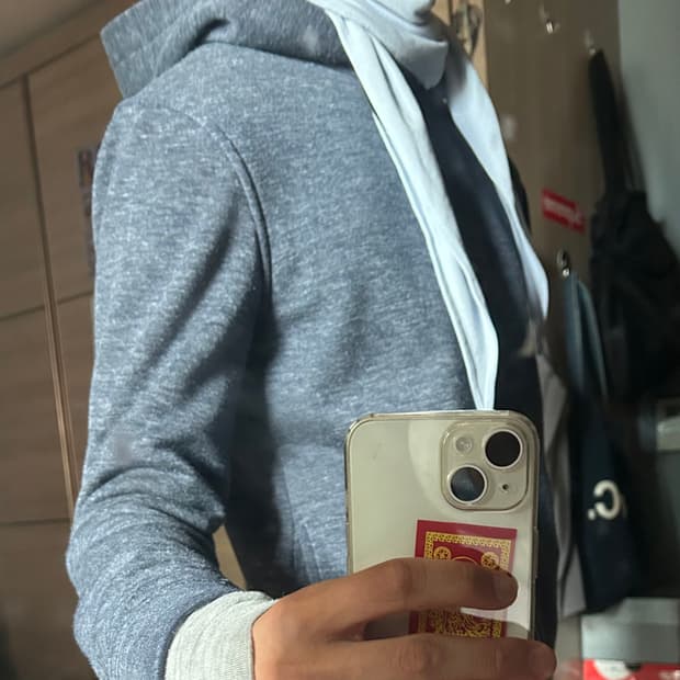 Alexander Wang Slub hoodzipup S