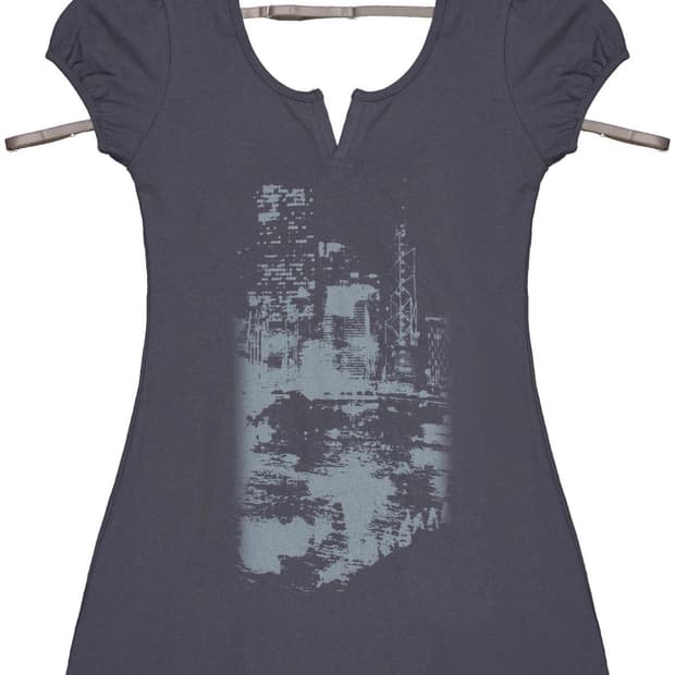 구해요) oshigh City Dress Charcoal