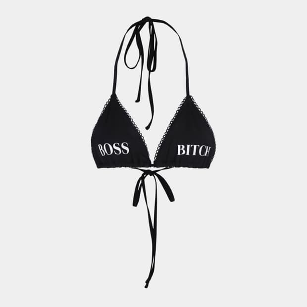 배드블러드) 보스 모드 비키니 탑 숏츠 세트