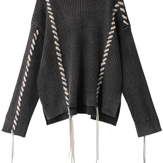 MAISON SPECIAL Knit Black