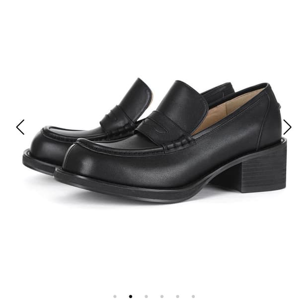 오소이 데니 로퍼 블랙 240