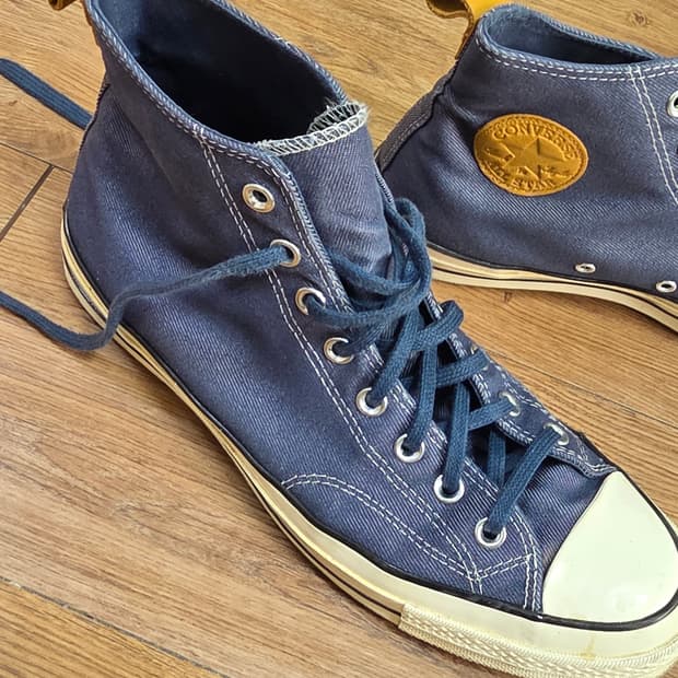 컨버스 척70 하이 데님 네이비 290