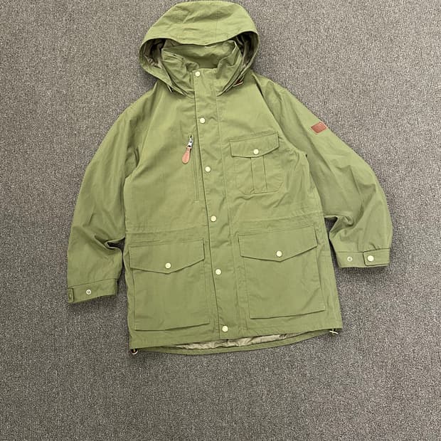 L)AIGLE vintage 후드 야상 자켓