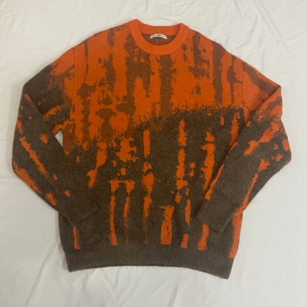 system homme 시스템옴므 모헤어 니트 매장판