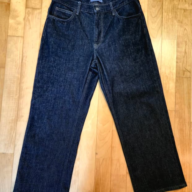 유니클로 JW앤더슨 스트레이트 데님 팬츠 33