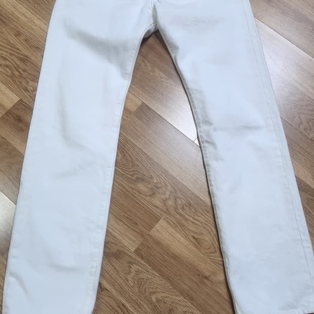 리바이스 501 화이트 데님