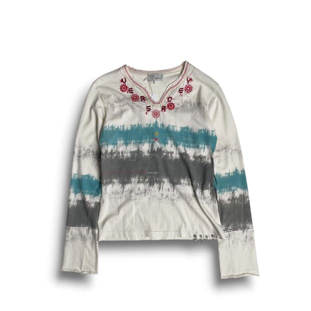 Versace 에스닉 자수 롱 슬리브 (italy made)  