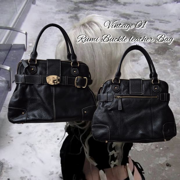 Vintage 01 Rumi Buckle leather Bag