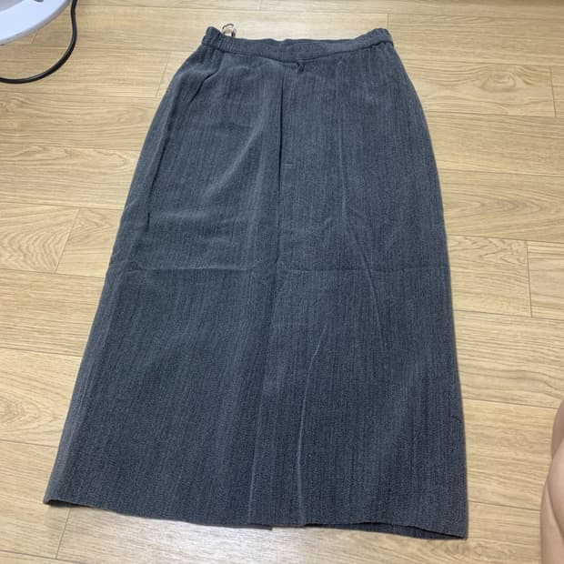 25~27)KENZO 겐조 아뜰리에 빈티지 울 블렌드 테리 H라인 스커트