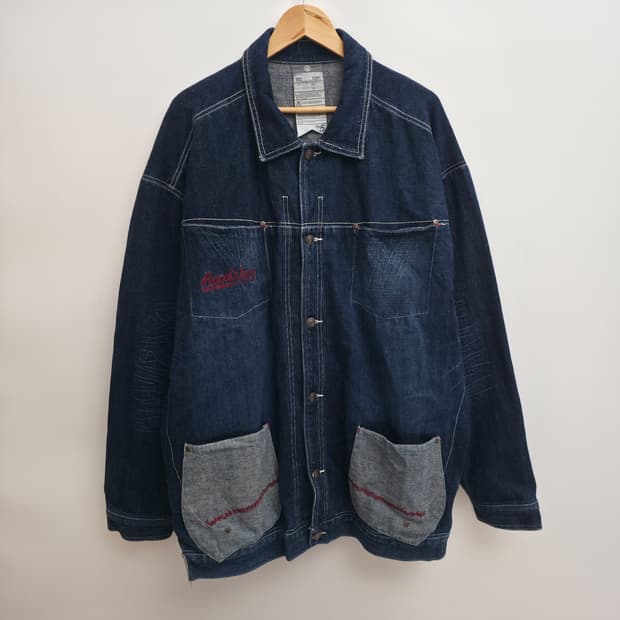 [XXL] 로카 웨어 ROCAEEAR 데님 초어 자켓