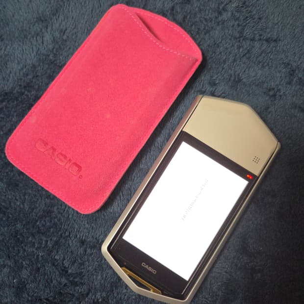 카시오 EX TR35 카메라 + 핑크 케이스