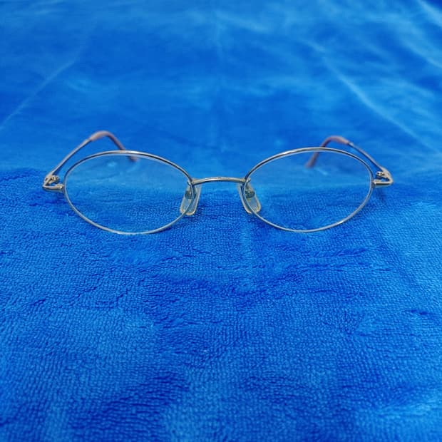 PAVISE England 그레이실버 빈티지안경