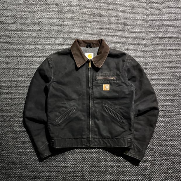 칼하트 디트로이트 yyJ97 L BLK USA🇺🇸