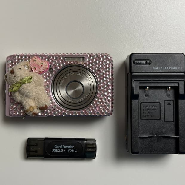 뽀용,튜닝) 니콘 쿨픽스 S520  Nikon COOLPIX 빈티지 디카