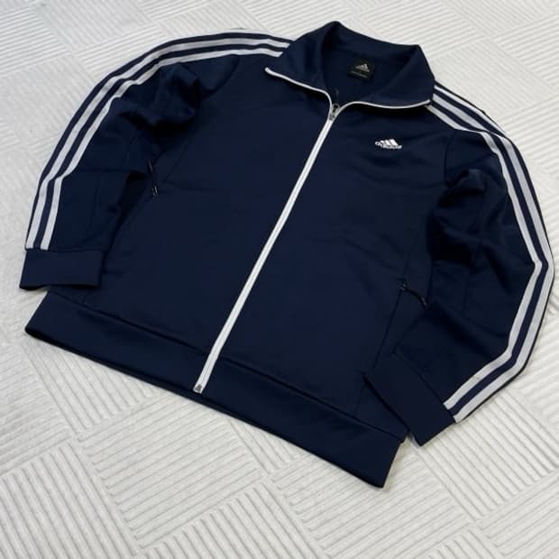 아디다스 네이비 트랙탑 져지집업 100/L