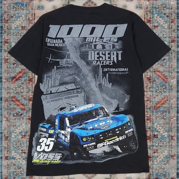 00s Voss Motorsports 오프로드 레이싱 티셔츠 S