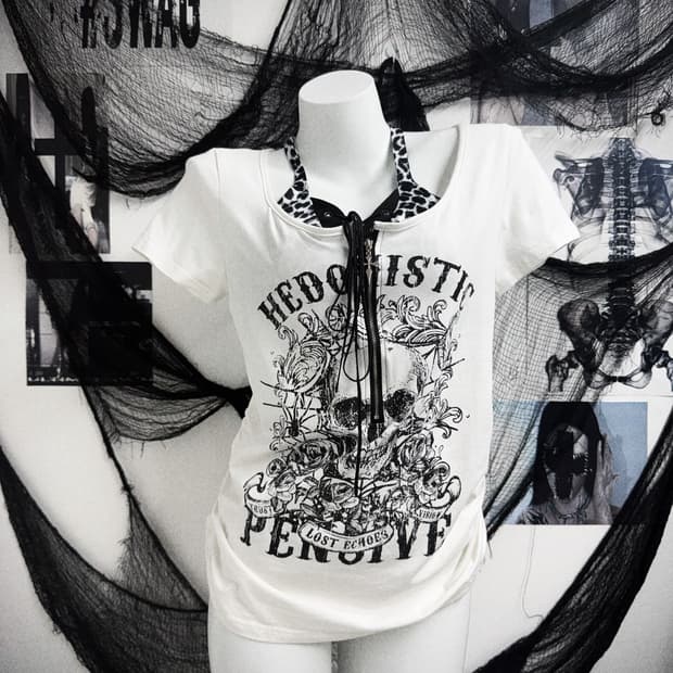 Skull haulter layered halfsleeve