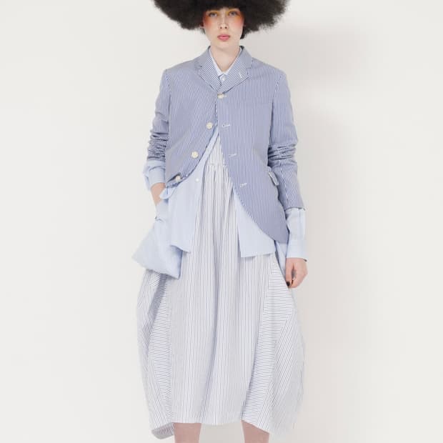 commedesgarcons stripe skirt