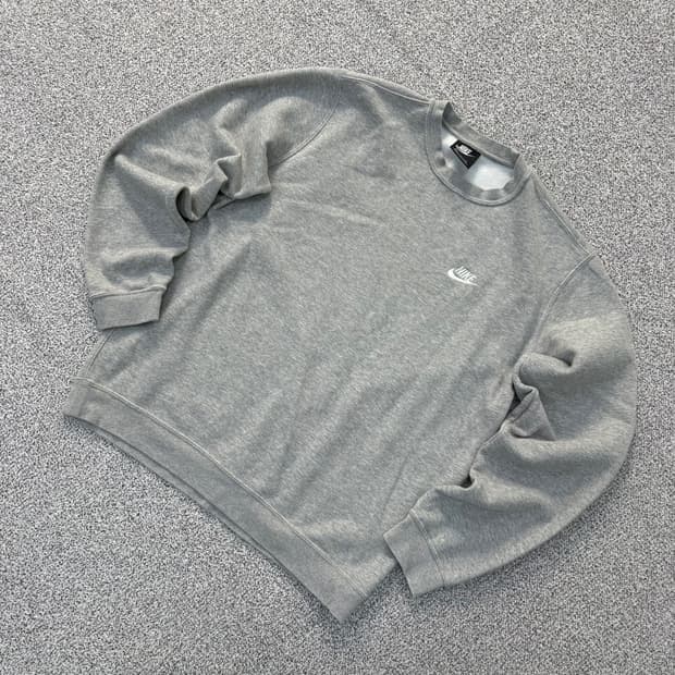 L 나이키 남성 기모 긴팔 맨투맨 0331J