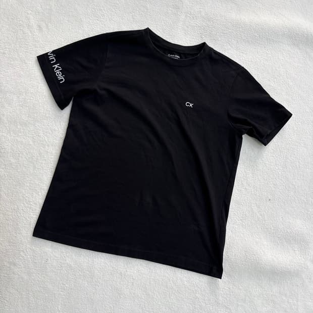 M 켈빈클라인 CK로고 반팔 티셔츠 0331T