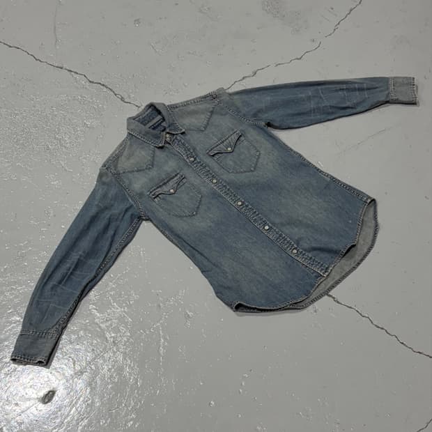 00s 폴로 랄프로렌(PoloRalphLauren) 웨스턴 데님 셔츠