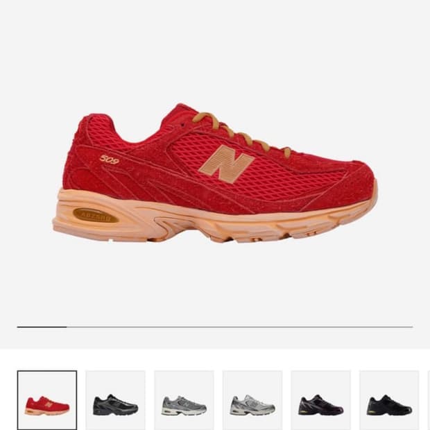 New Balance 509 뉴발란스 엑슬림 509 딥레드245