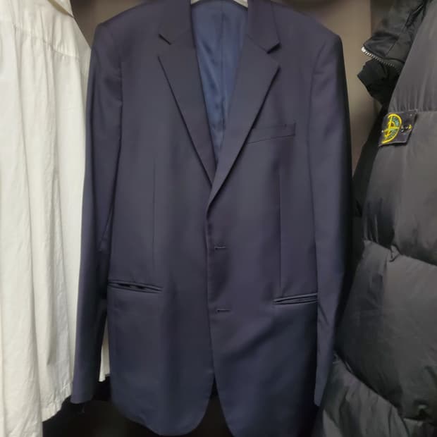 솔리드옴므 제냐 콜라보 투버튼자켓