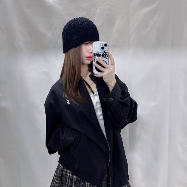 폴로 랄프로렌 블랙 포니 스윙톱 자켓 