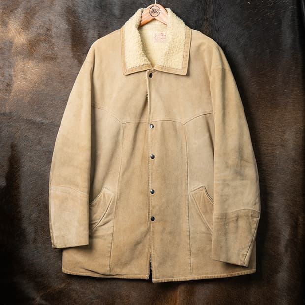 [120] 60s~ JO-O-KAY 조오케이 웨스턴 스웨이드 랜치코트 