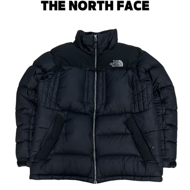 (100) 노스페이스 아이거 구스다운 패딩 점퍼 블랙