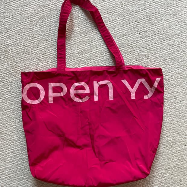 OPEN YY BUSAN EXCLUSIVE TOTE BAG PINK
