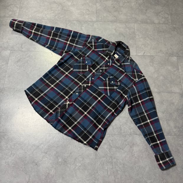 [XL] Wrangler 랭글러 체크 플란넬 셔츠