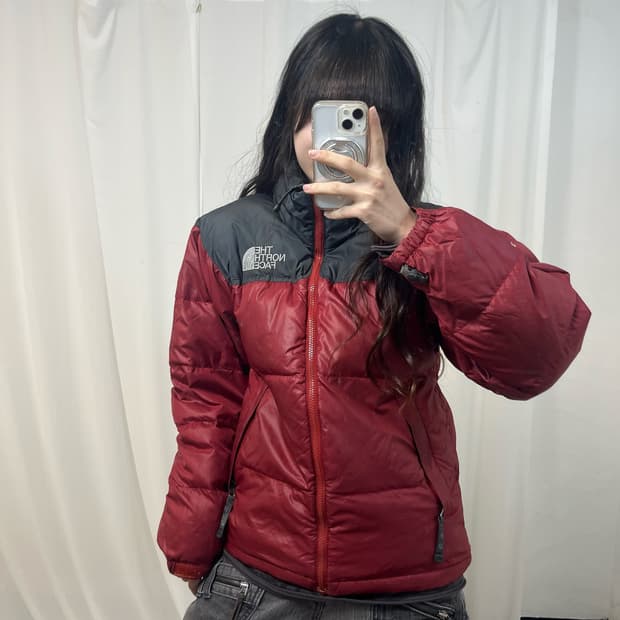 The North Face Red 700 Nuptse Padding 