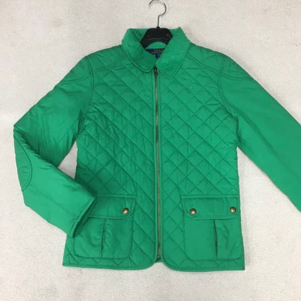 폴로 키즈 퀼팅 자켓 
